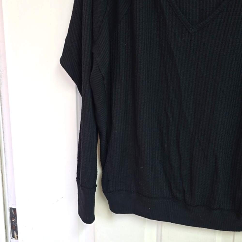 Free PeopleFree People Santa Clara Thermal Black - Picture 5 of 14